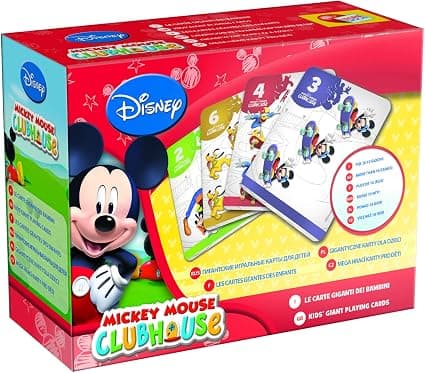 Образователни карти за игра Lisciani Mickey Mouse 40605