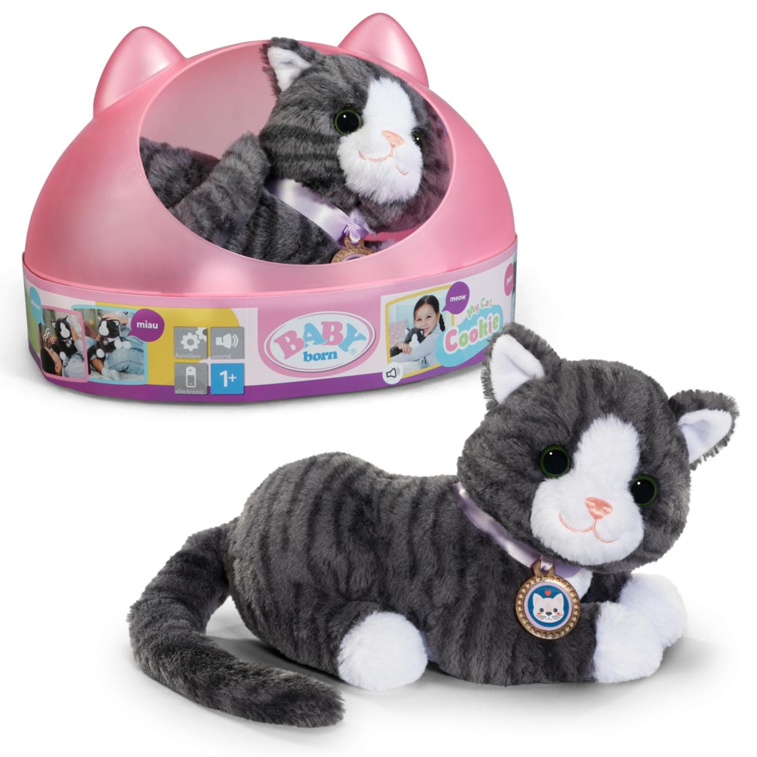 Baby Born - Интерактивно коте Cookie