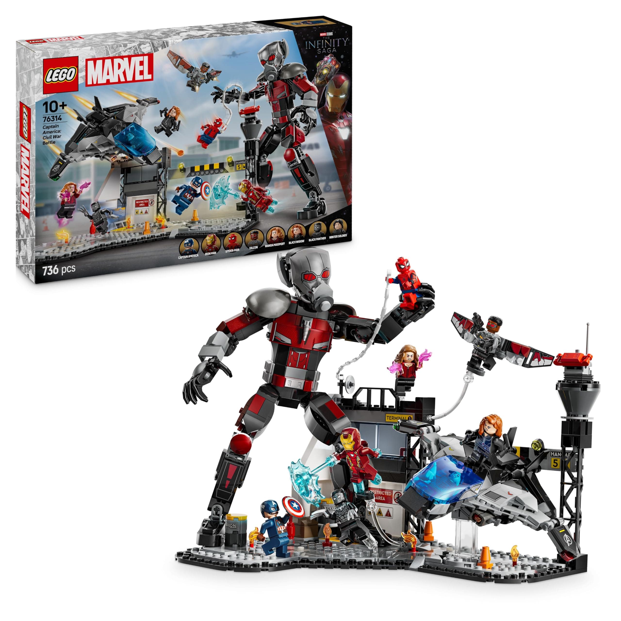 LEGO Super Heroes Marvel Captain America: Civil War action duel- 76314