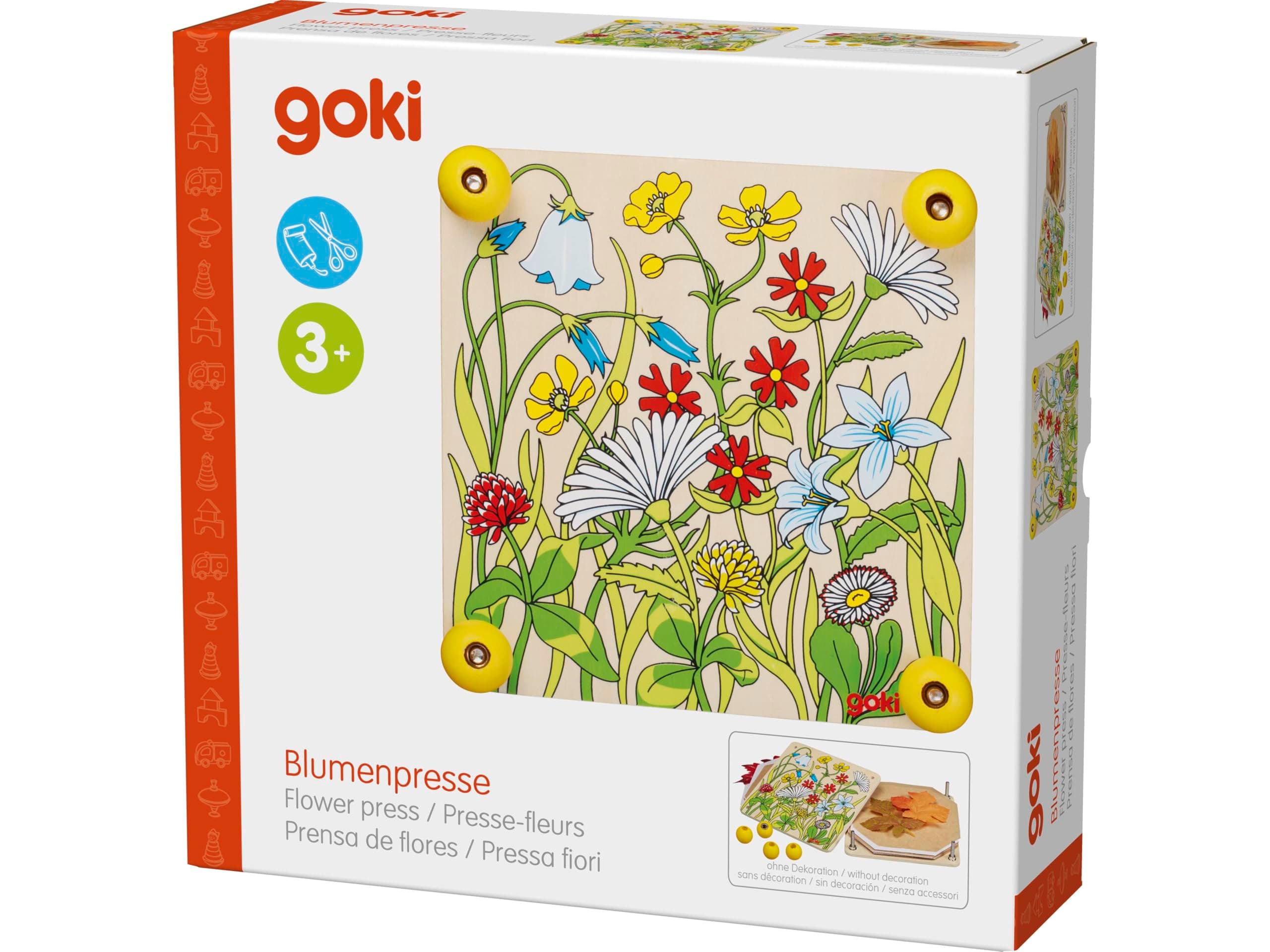 Дървена играчка Хербарий Goki