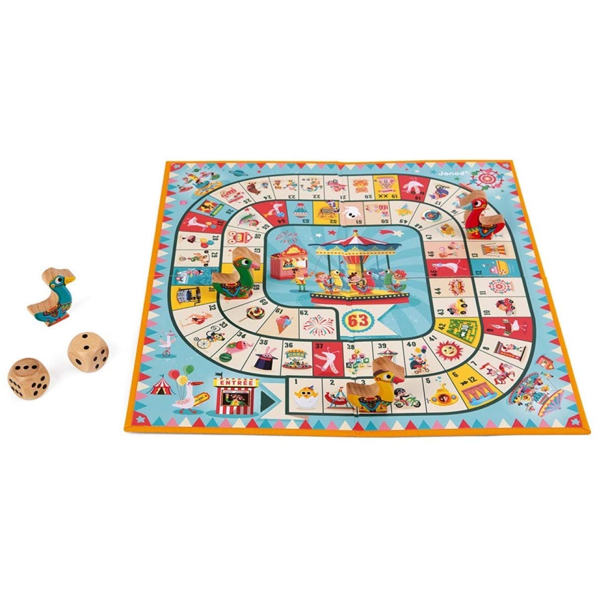 Настолна игра Janod - Играта на гъската