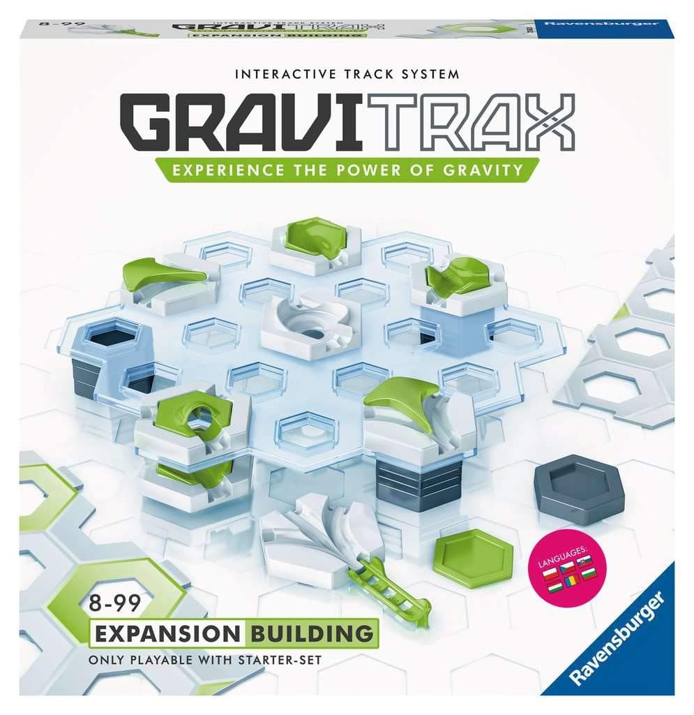 Настолна игра Ravensburger GraviTrax - допълнение сгради