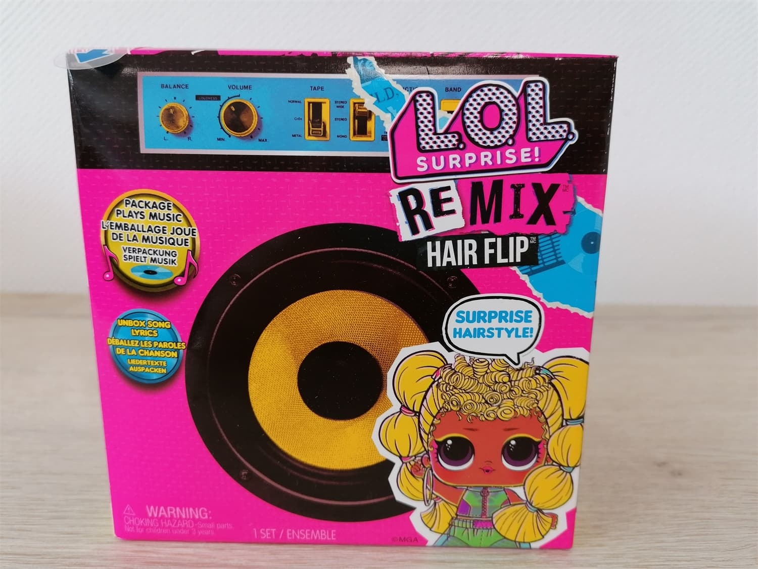 Кукла изненада за прически L.O.L Remix