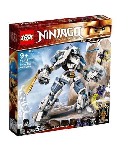 LEGO® NINJAGO™ 71738 - Битка с титаничния робот на Zane