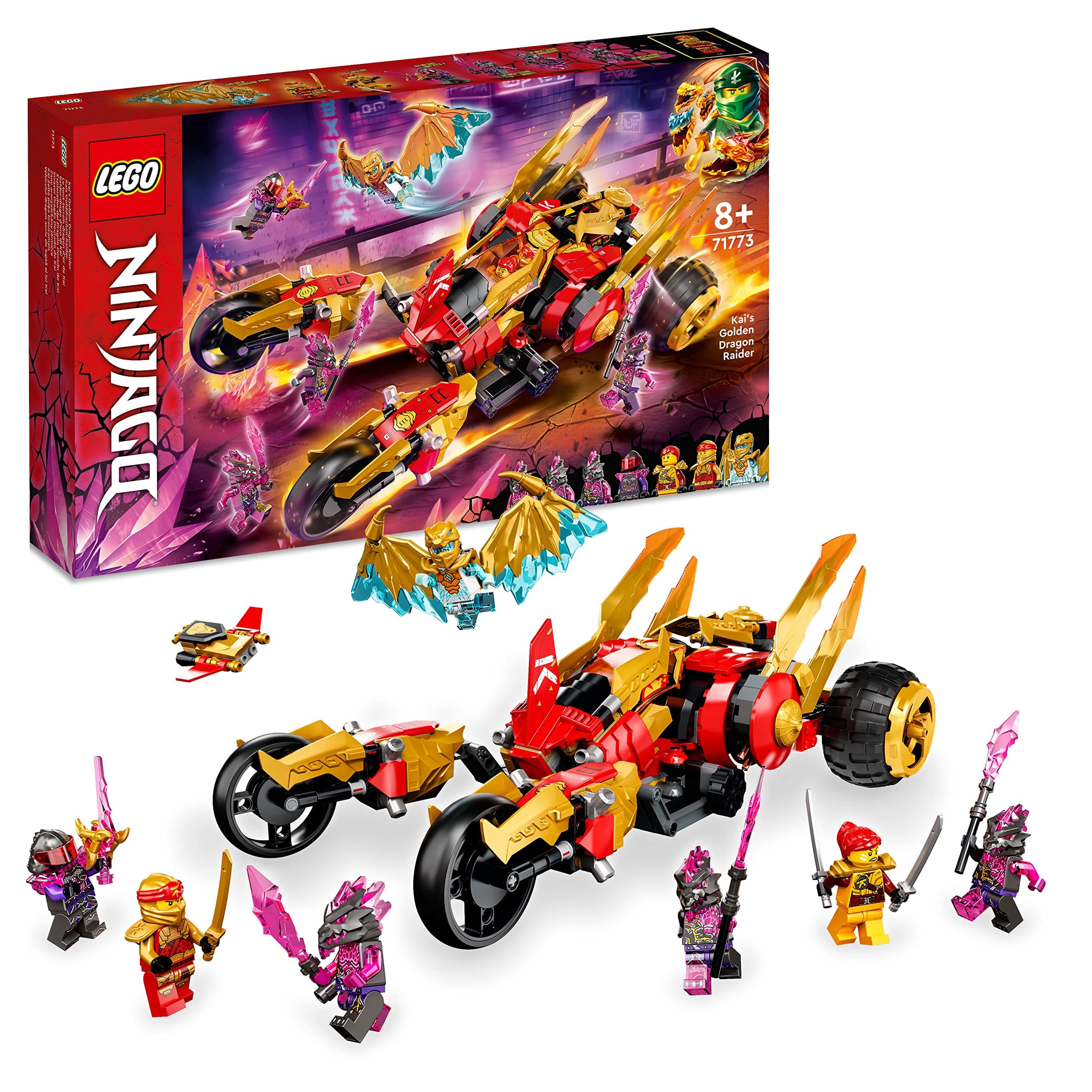 LEGO® NINJAGO™ 71773 - Златният драконов нападател на Kai
