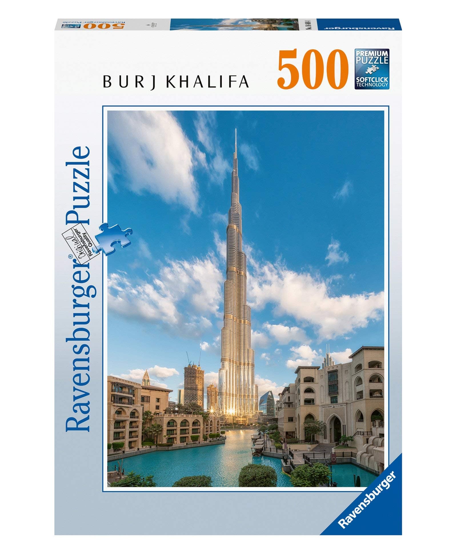 Пъзел Ravensburger 500 ел. - Бурдж Халиф, Дубай