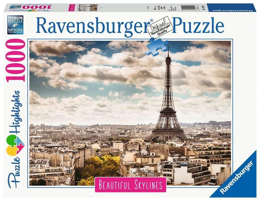 Пъзел Ravensburger 1000 ел. - Париж