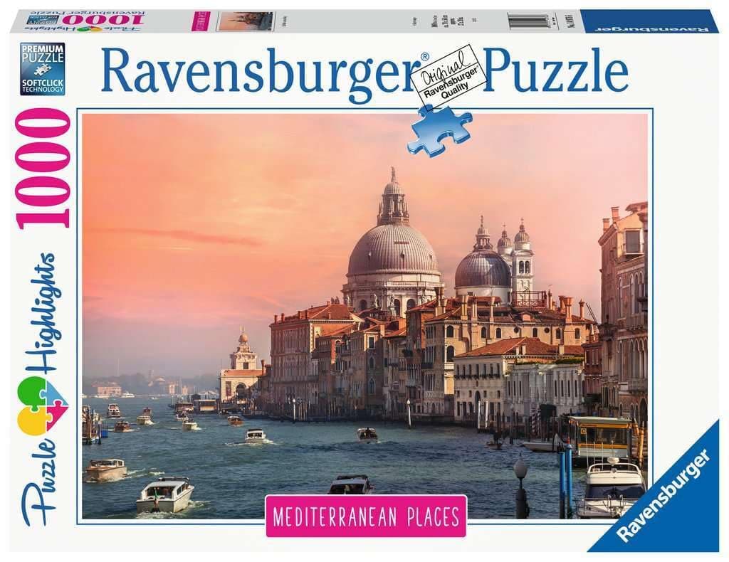 Пъзел Ravensburger 1000 ел. - Средиземноморие: Италия
