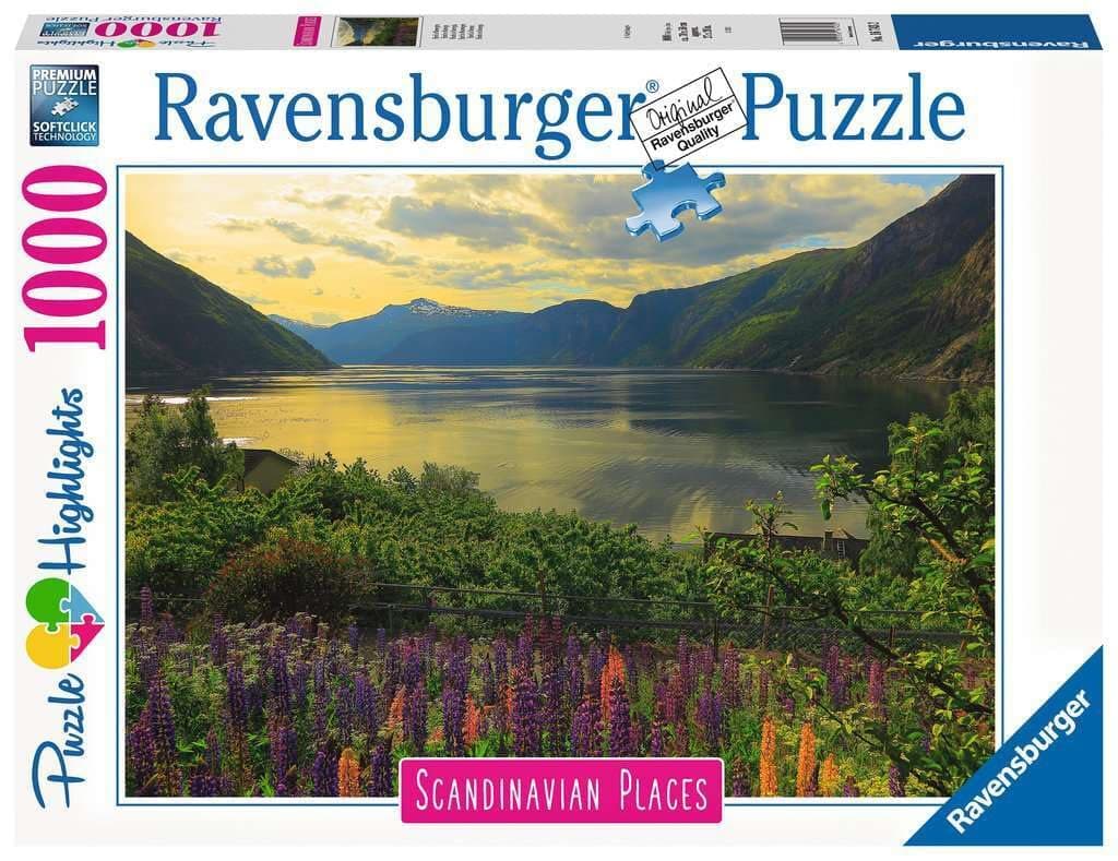Пъзел Ravensburger 1000 ел. - Фьорд в Норвегия