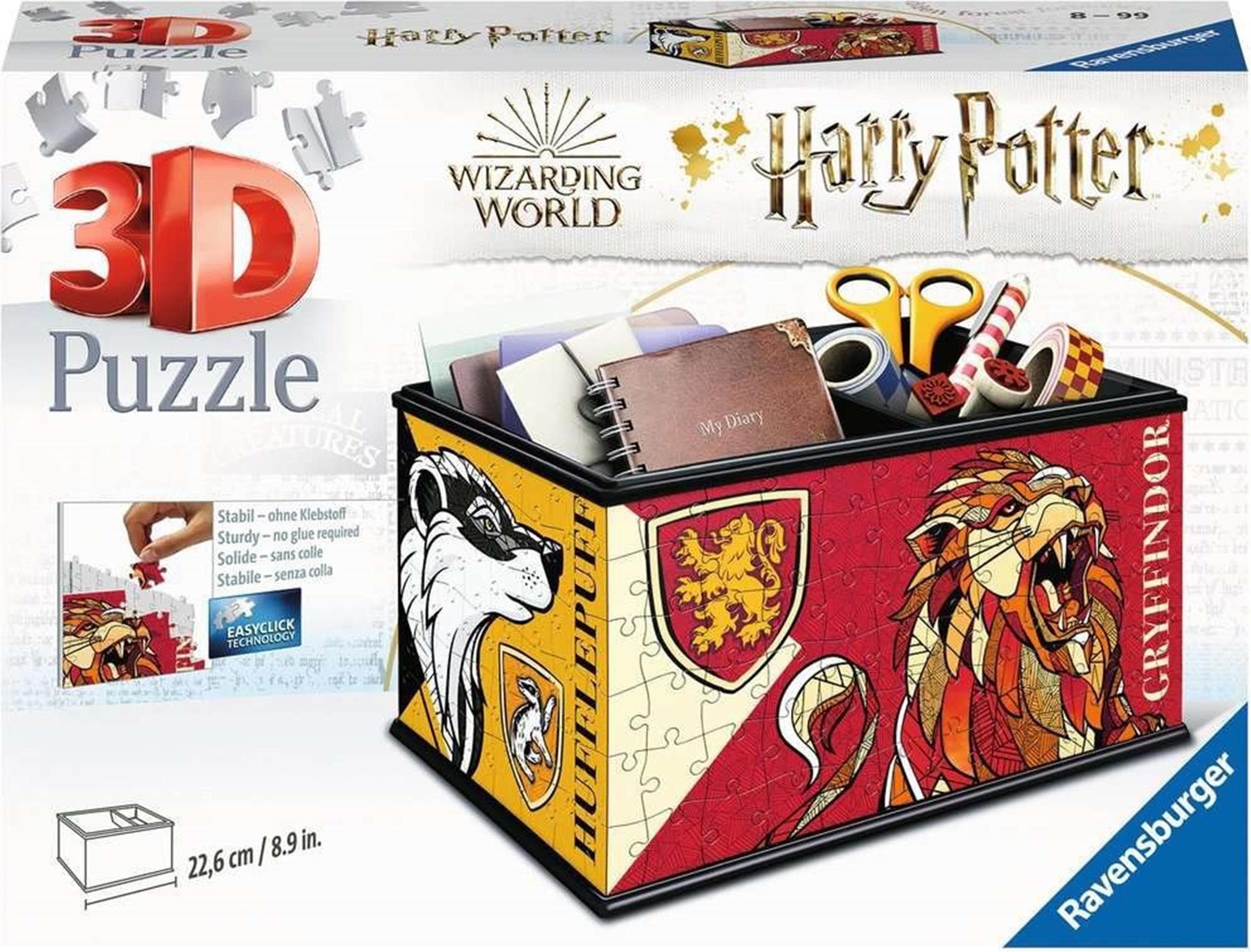 3D пъзел Ravensburger 216 ел. - Кутия за съхранение: Хари Потър