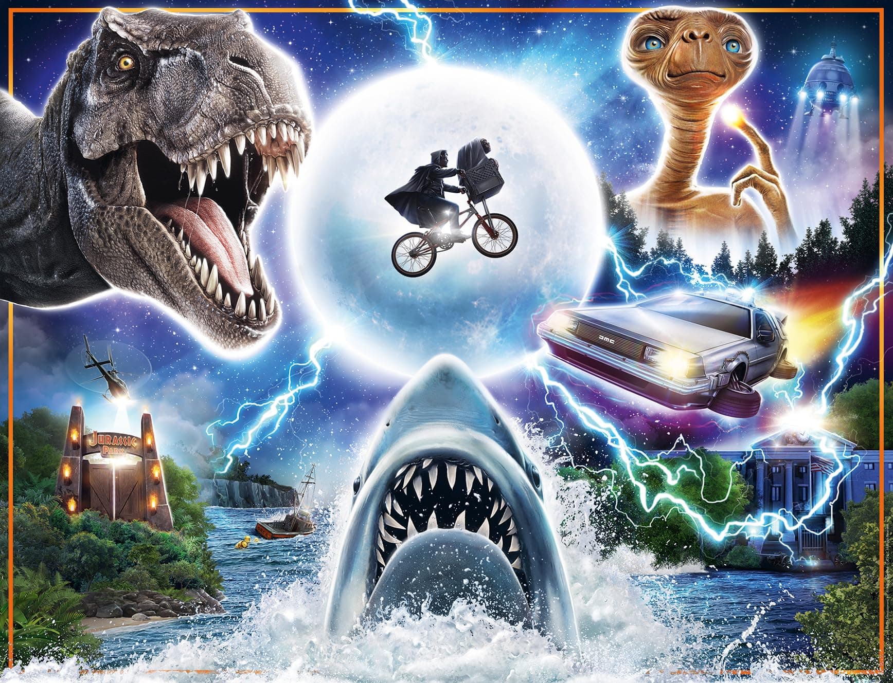 Пъзел Ravensburger 2000 ел. - Universal Amblin