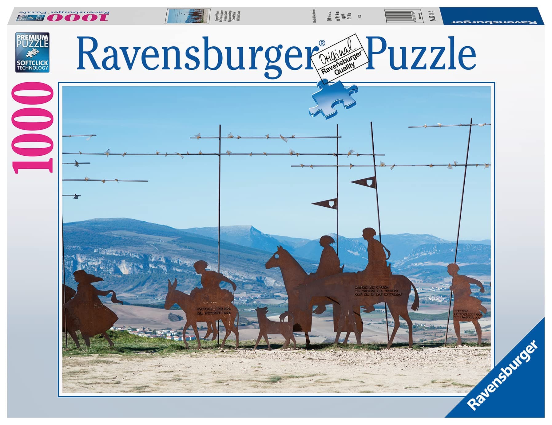 Пъзел Ravensburger 1000 ел. - Поклонение до Сантяго