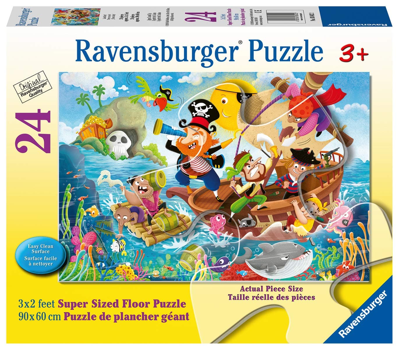 Пъзел Ravensburger 24 ел. - Земя Ахой!