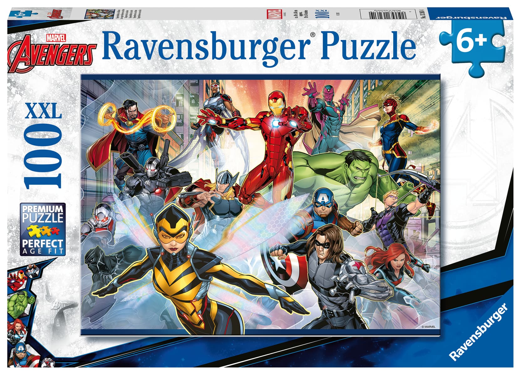 Пъзел Ravensburger 100 ел. XXL - Авенджърс