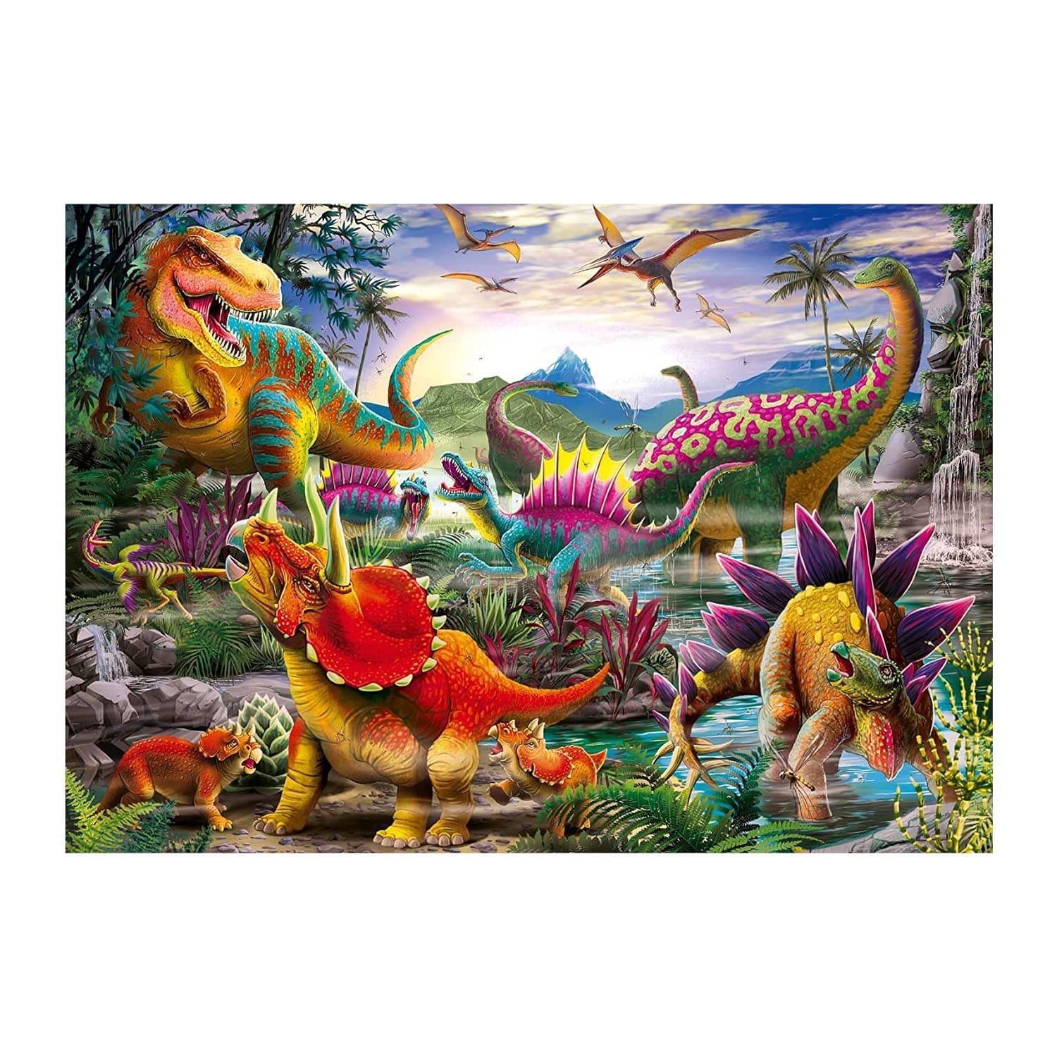 Пъзел Ravensburger 35 ел. - Терорът на Т-Рекс