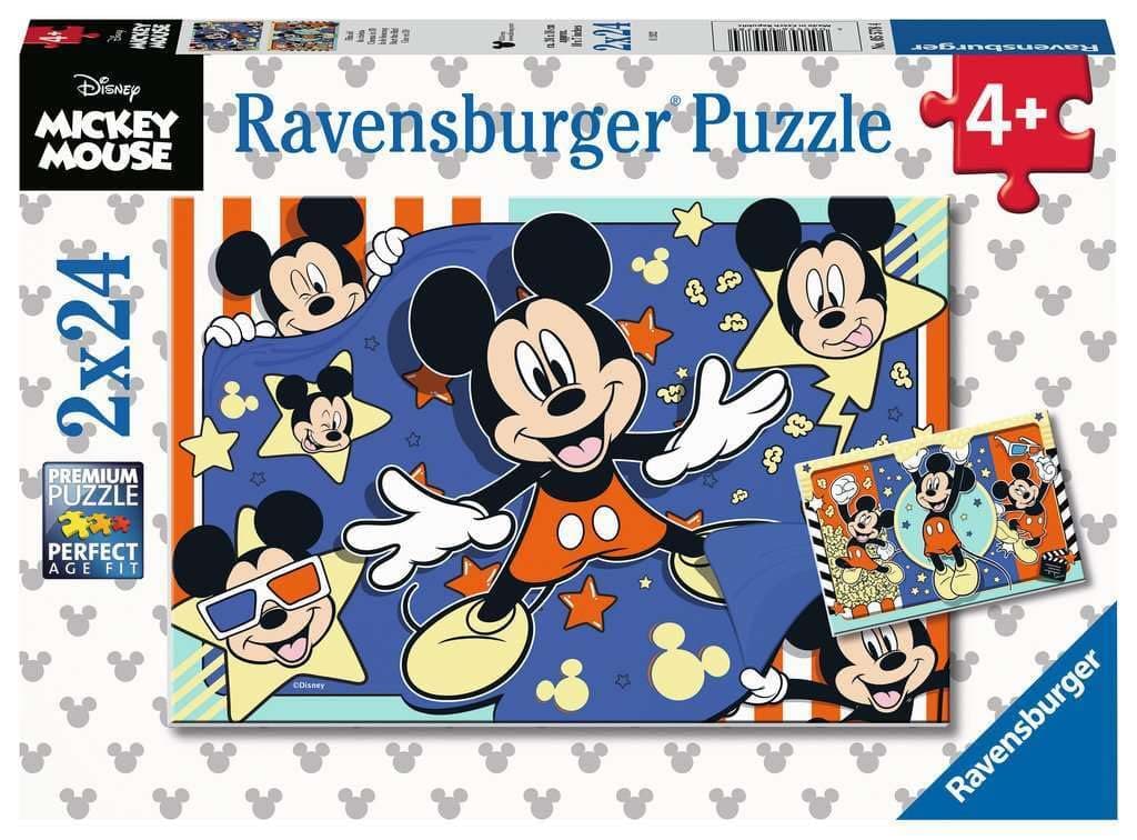 Пъзел Ravensburger 2x24 ел. - Мики Маус