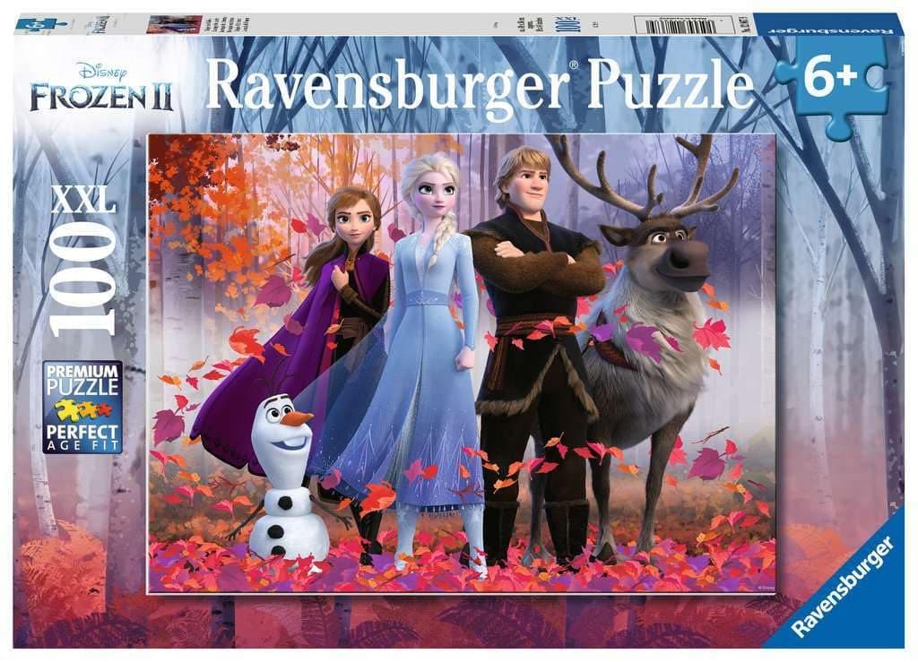 Пъзел Ravensburger 100 ел. XXL - Замръзналото кралство 2: Омагьосаната гора