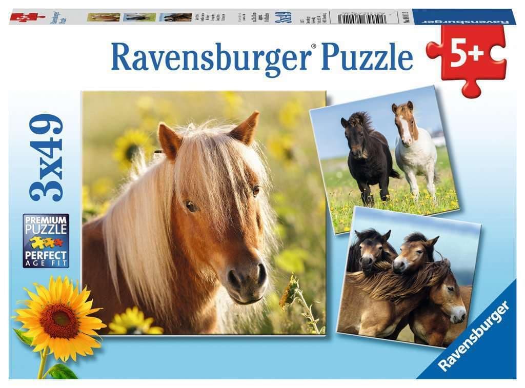 Пъзел Ravensburger 2х49 ел. - Красиви коне