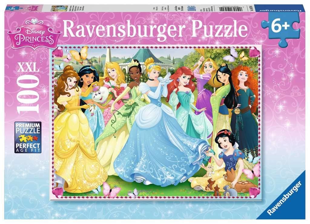 Пъзел Ravensburger 100 ел. XXL - Дисни принцеси