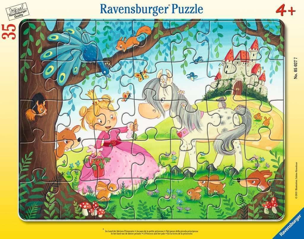 Пъзел Ravensburger 35 ел. - Земята на малката принцеса