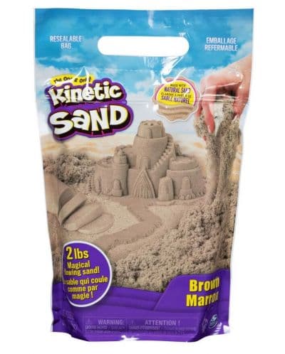 Kinetic Sand - Пликче, кафяв цвят