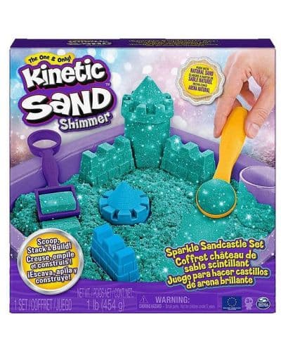 Kinetic Sand - Блестящ пясъчен замък, тюркоаз