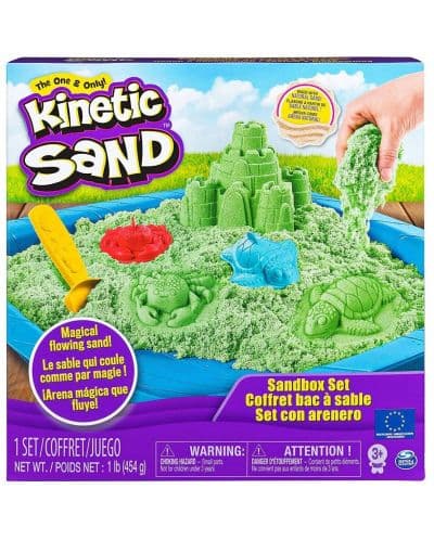 Kinetic Sand - Пясъчник със зелен пясък