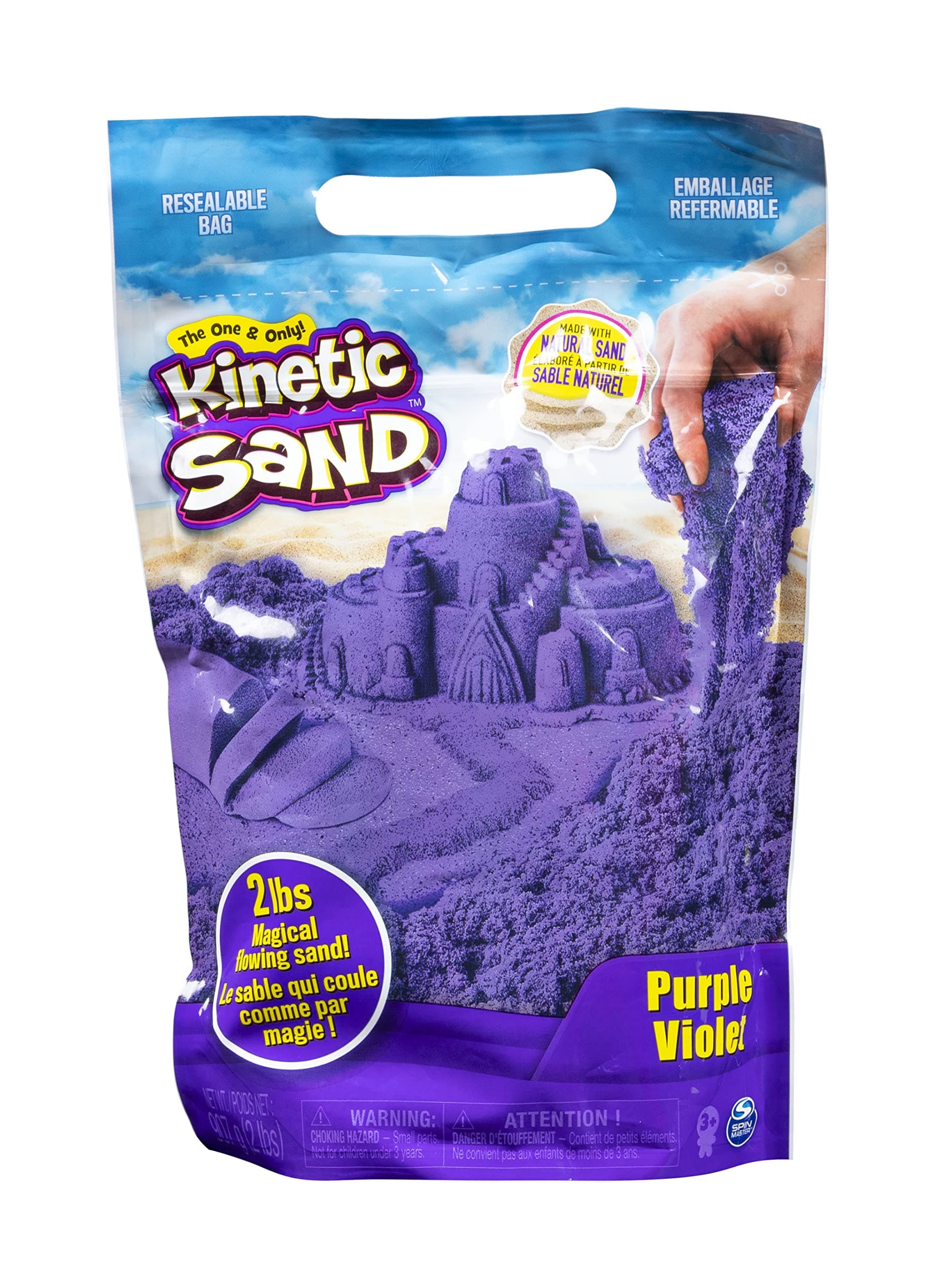 Kinetic Sand - Пликче, лилав цвят