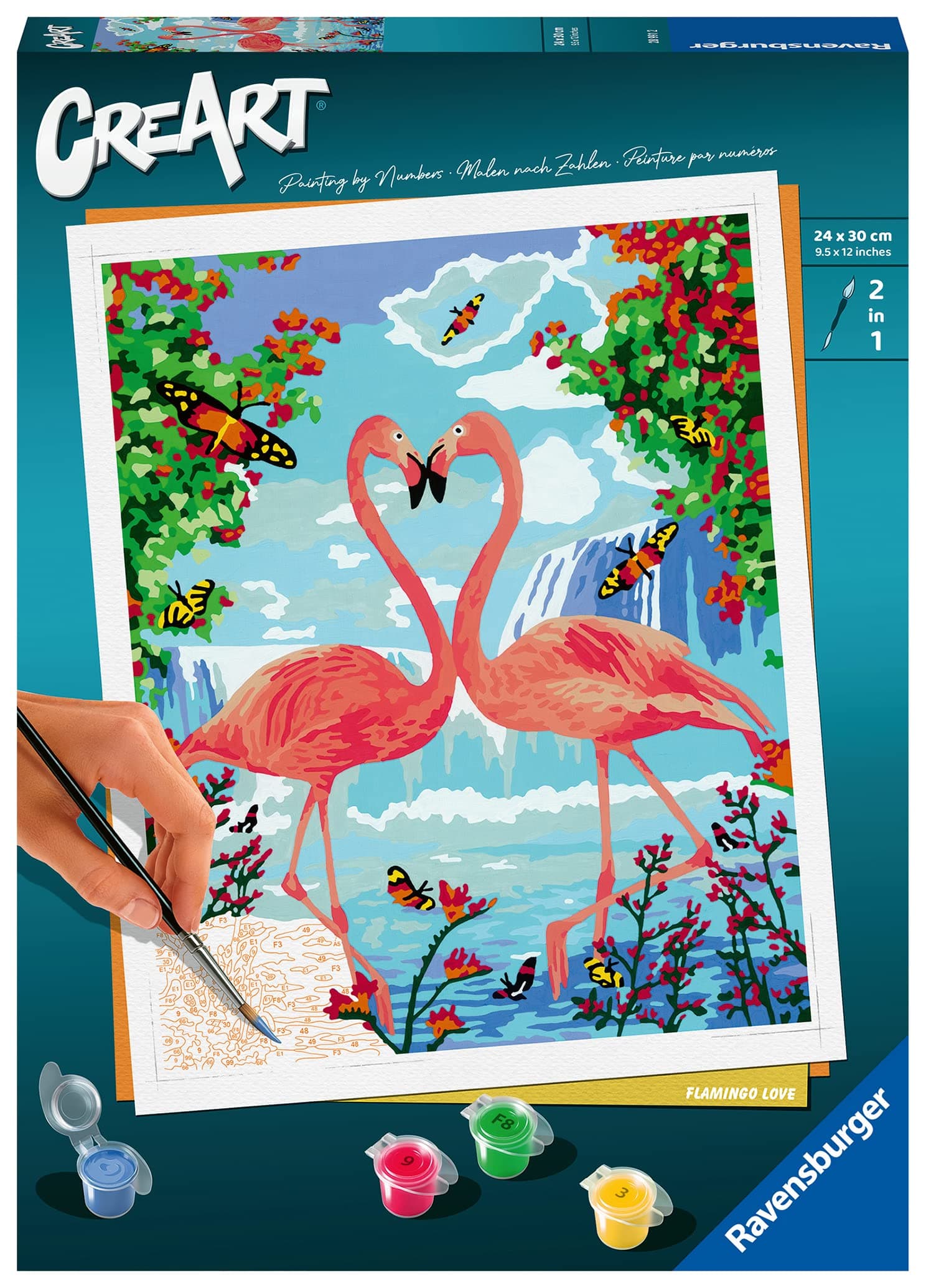 Рисувателна галерия CreArt Ravensburger - Фламинго