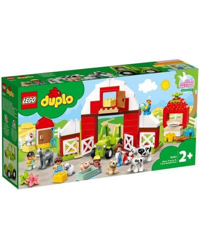LEGO® DUPLO® Town 10952 - Хамбар, трактор и грижа за животните във фермата