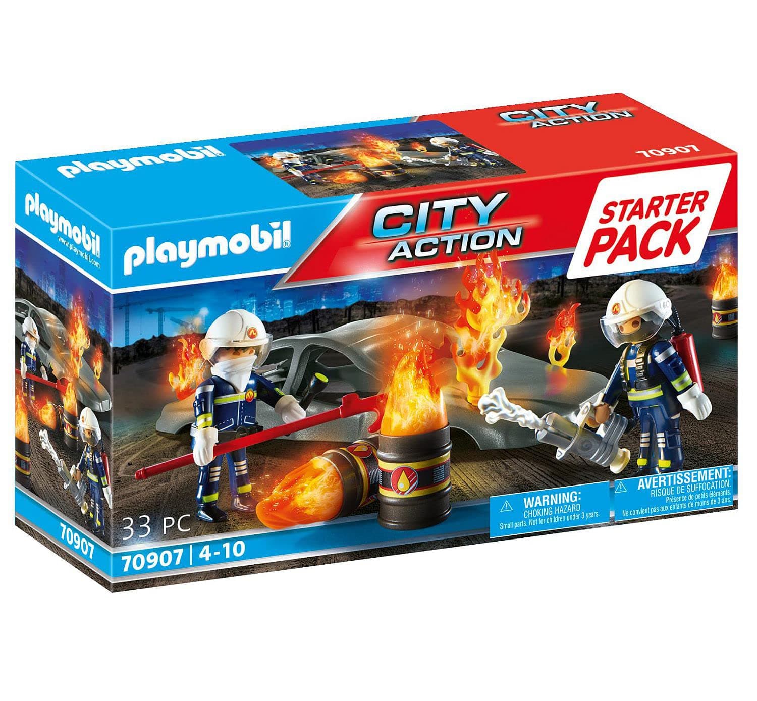 Playmobil - Стартов комплект: Противопожарна тренировка