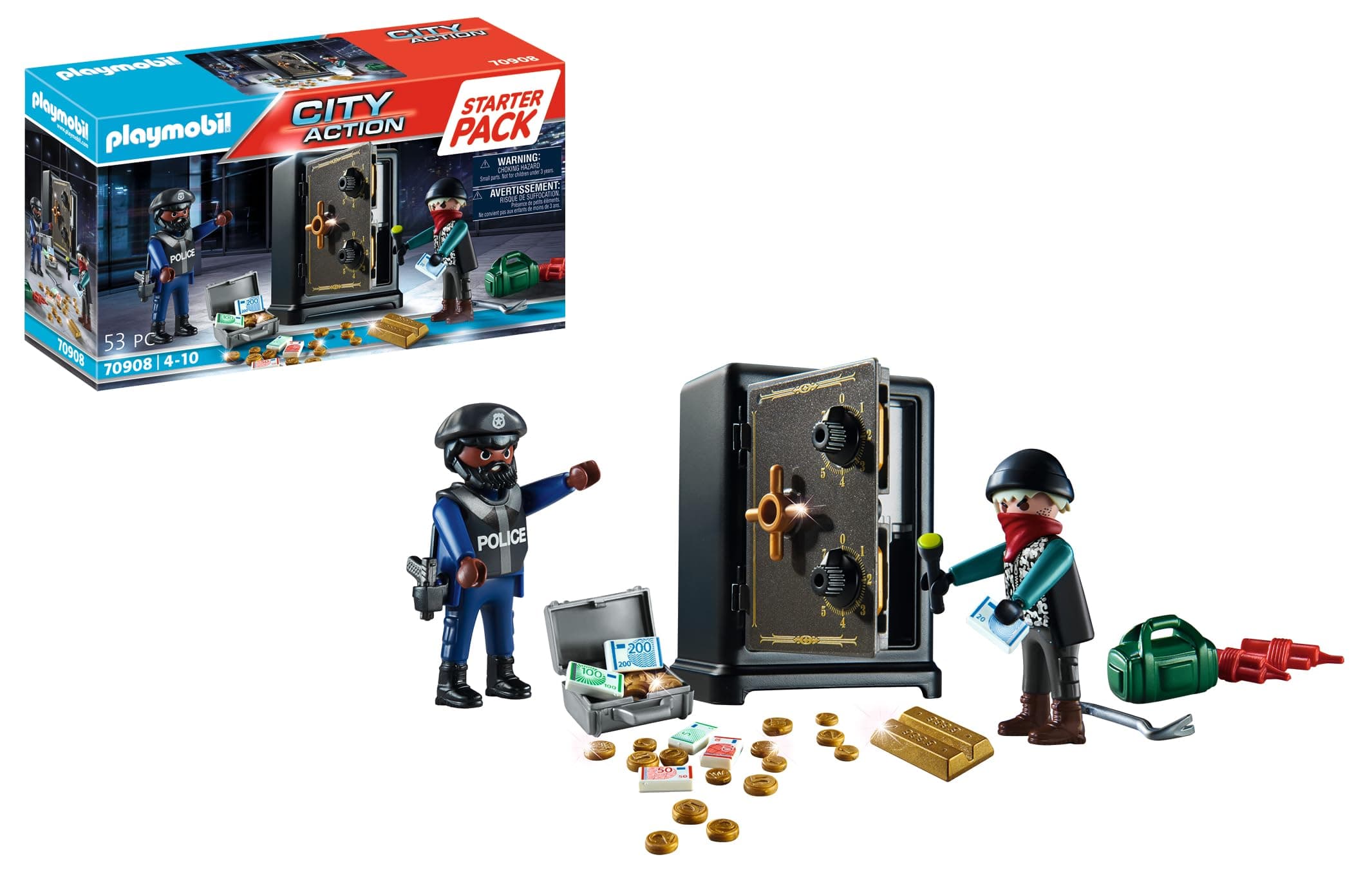Playmobil - Стартов комплект: Банков обир