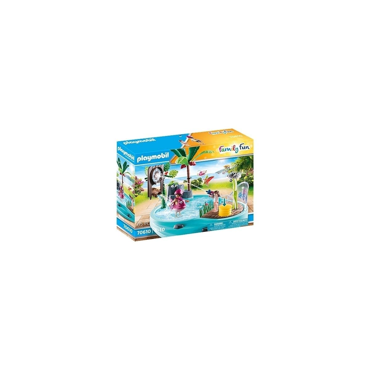 Playmobil - Малък басейн с пръскачка за вода