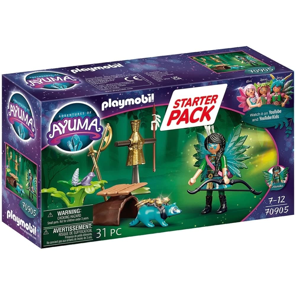 Playmobil - Стартов комплект: Фея рицар с миеща мечка