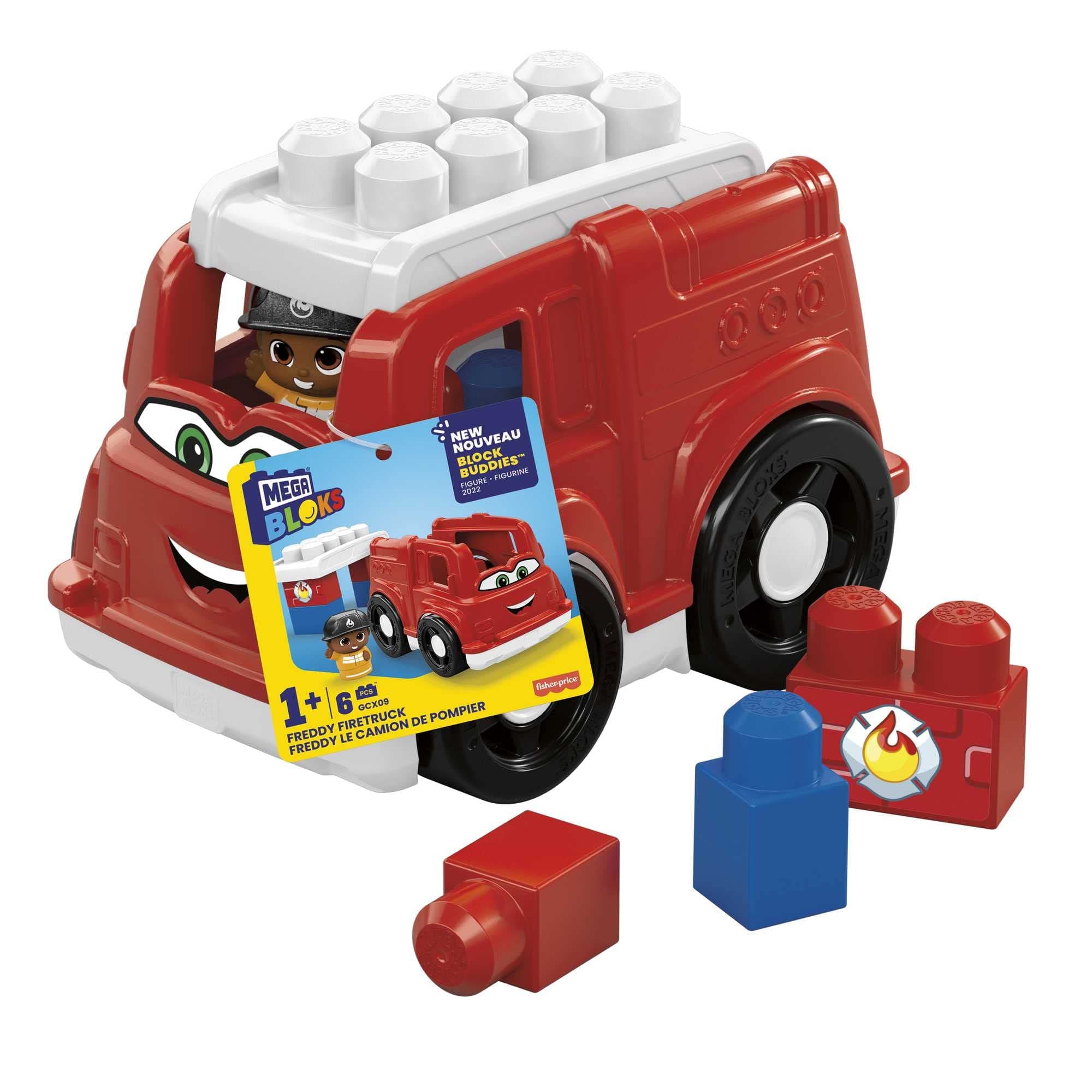 Игрален комплект Mega Bloks, пожарен камион