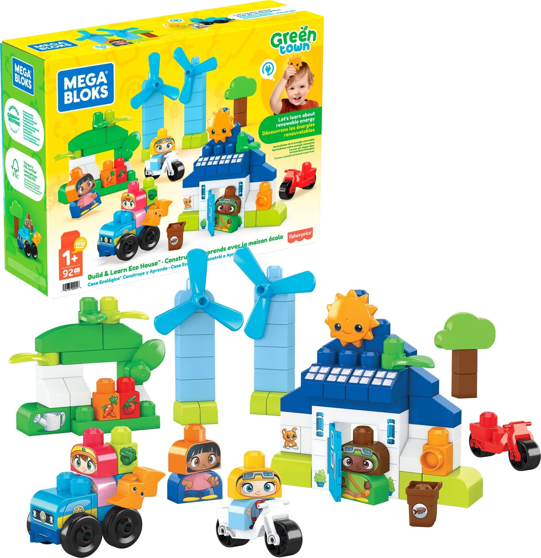 Игрален комплект Mega Bloks, къща