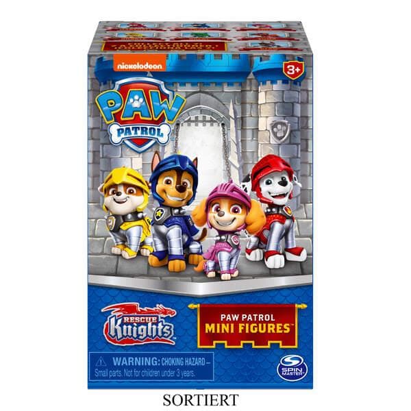Пес Патрул - Rescue Knights: Мини фигура изненада, 5см