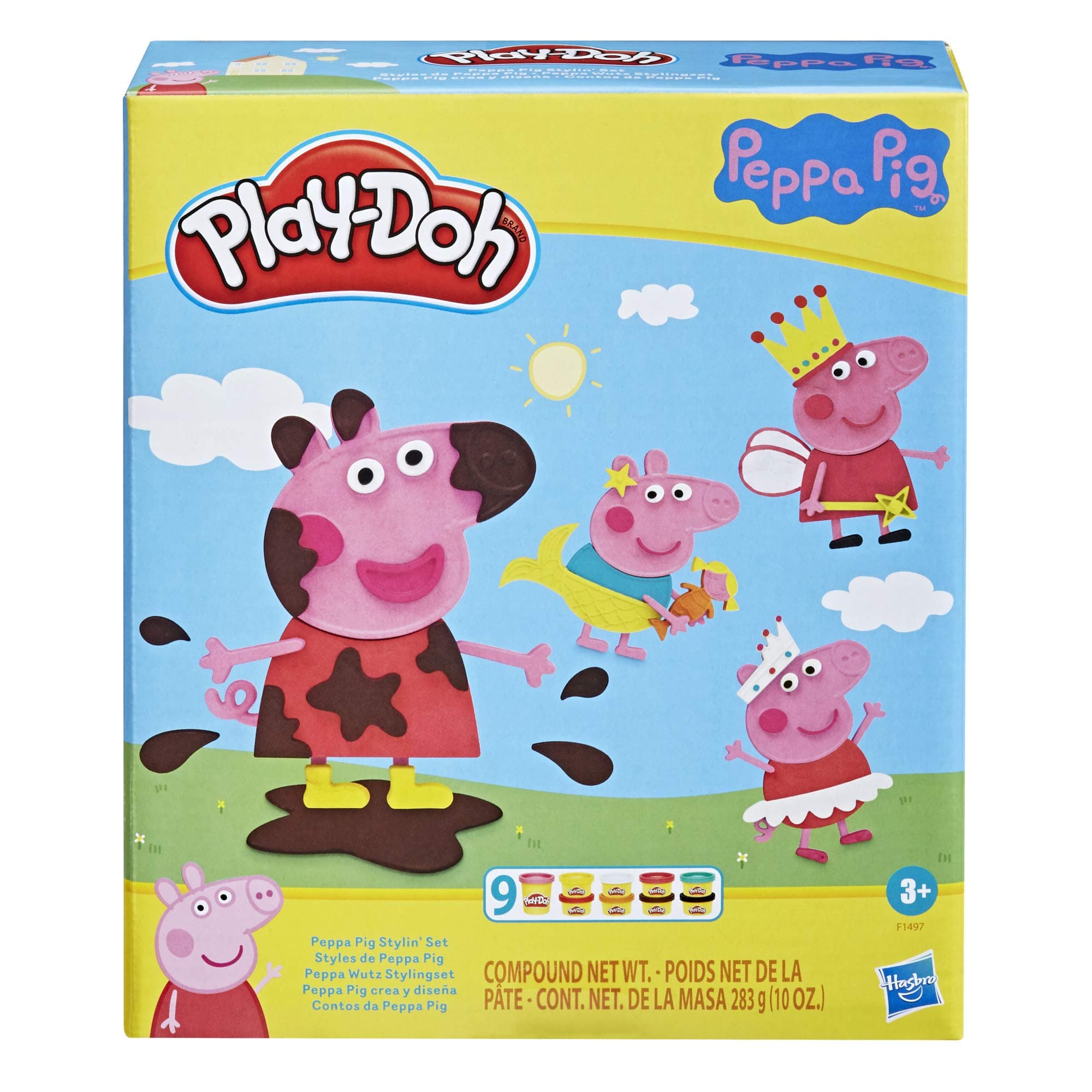 Play Doh Peppa Pig - Стилен комплект