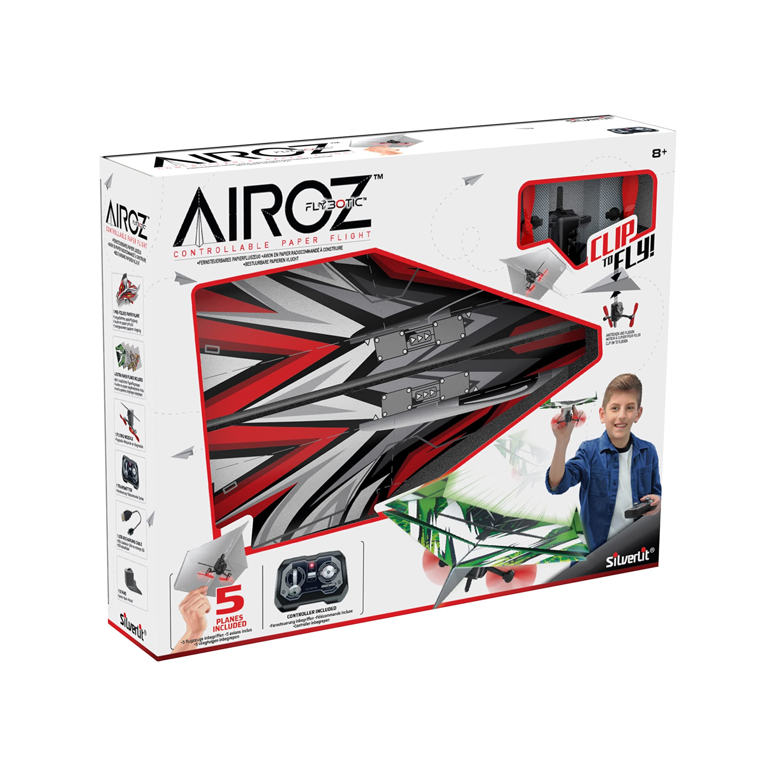 Хартиен самолет Silverlit Airoz