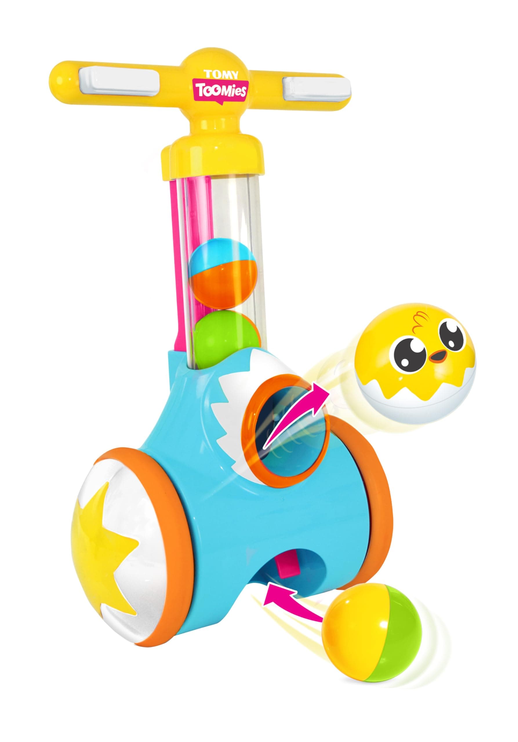 Активна играчка за бутане Бързите топки, Toomies