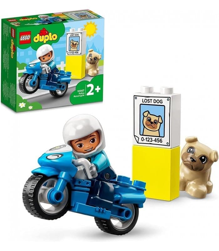 LEGO® DUPLO® Town 10967 - Полицейски мотоциклет