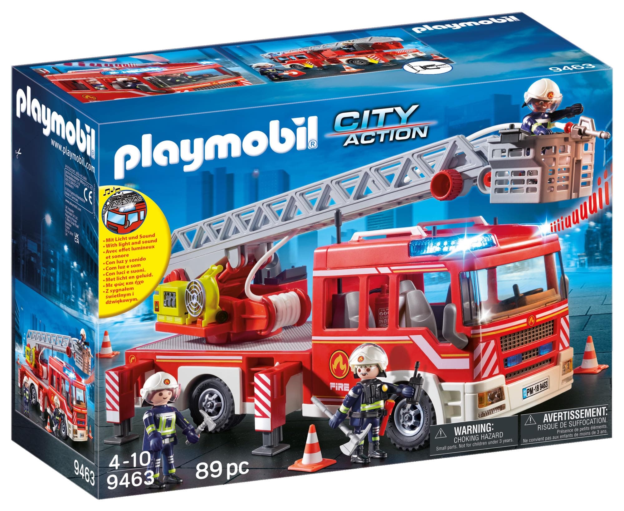 Playmobil - Пожарна кола със стълба