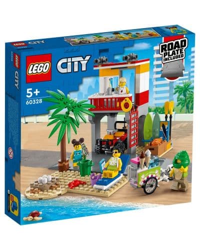 LEGO® City 60328 - Спасителна станция на плажа