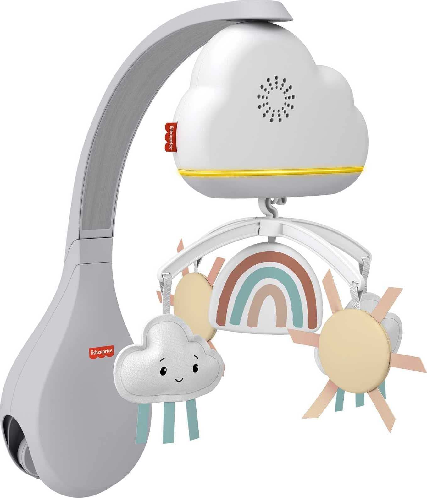 Светеща музикална въртележка Fisher Price, нощно небе