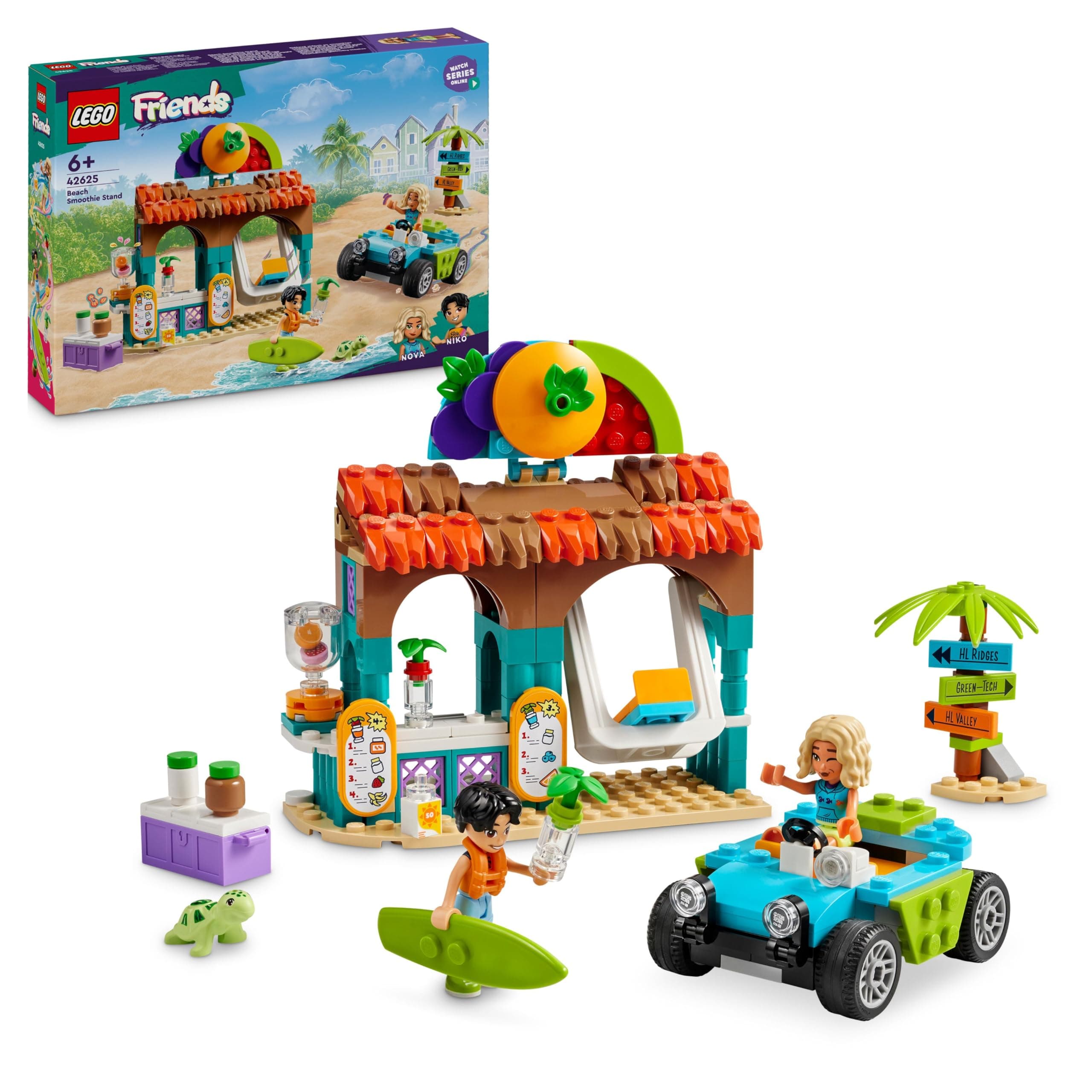 LEGO® Friends 42625 - Щанд за шейкове на плажа