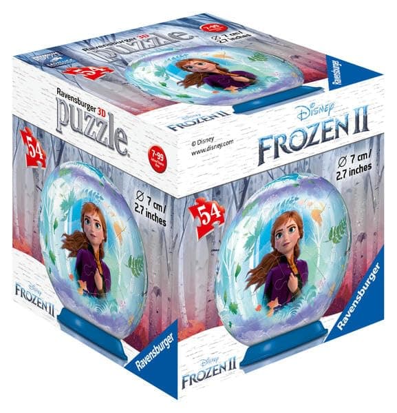 3D Пъзел топка Ravensburger 54 ел. - Замръзналото кралство 2