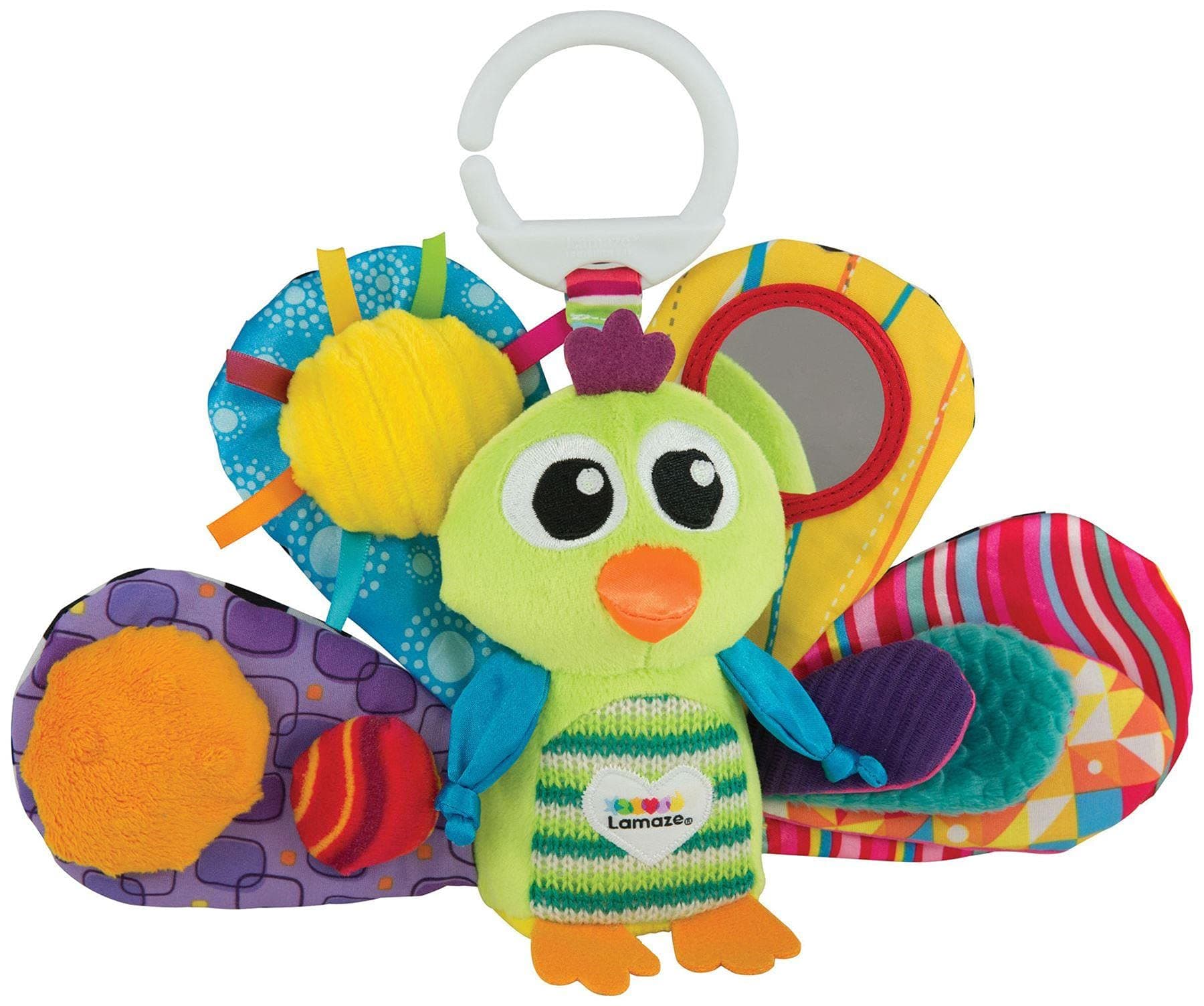 Бебешка занимателна играчка Паунът Жак, Lamaze