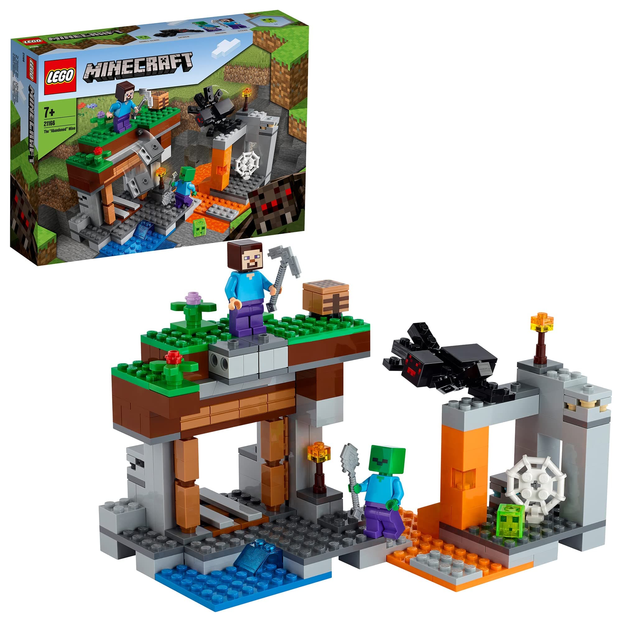 LEGO® Minecraft™ 21166 - Изоставената мина