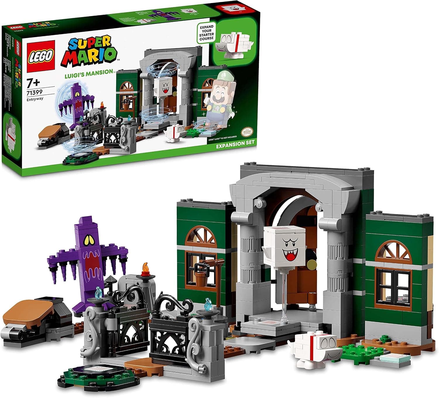 LEGO® Super Mario 71399 - Комплект с допълнения Luigi’s Mansion™ Entryway