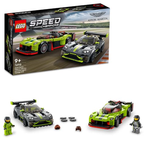 LEGO® Speed Champions 76910 - Aston Martin Valkyrie AMR Pro и Vantage GT3